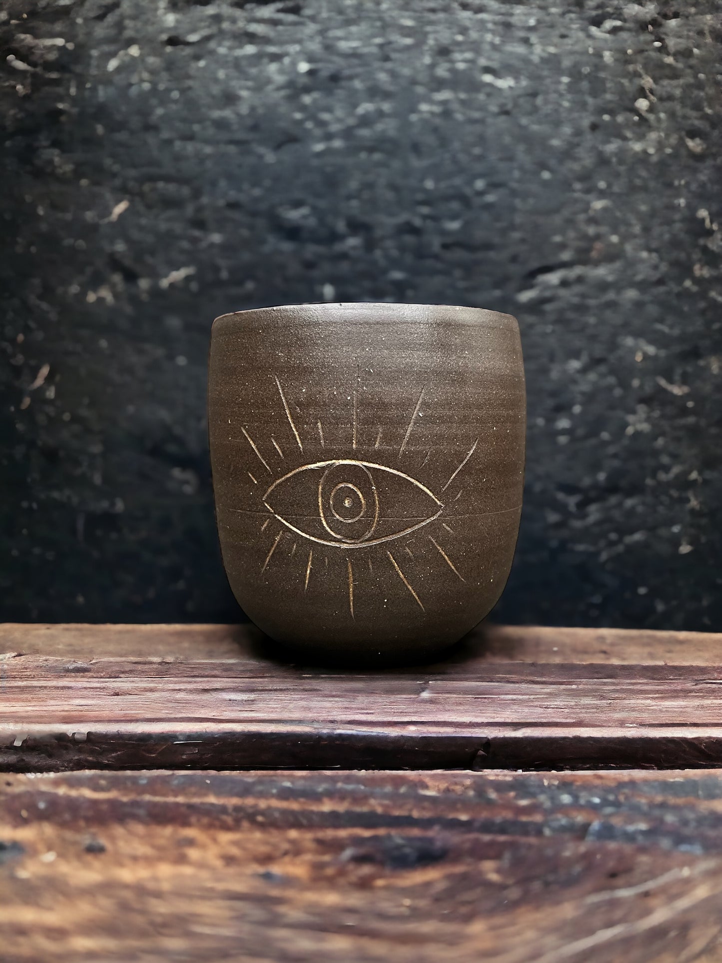 Set of 2 Evil Eye Snuggle Mug (Assorted shapes and sizes)