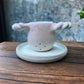 Braided Ceramic Tea Strainer & Plate