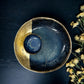 Gold Leaf Handmade Fruit Bowl